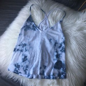 ME TO WE BLUE TIE DYE LOOSE FIT TOP🌊